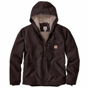 Carhartt Washed Duck Sherpa Lined Jacket - M